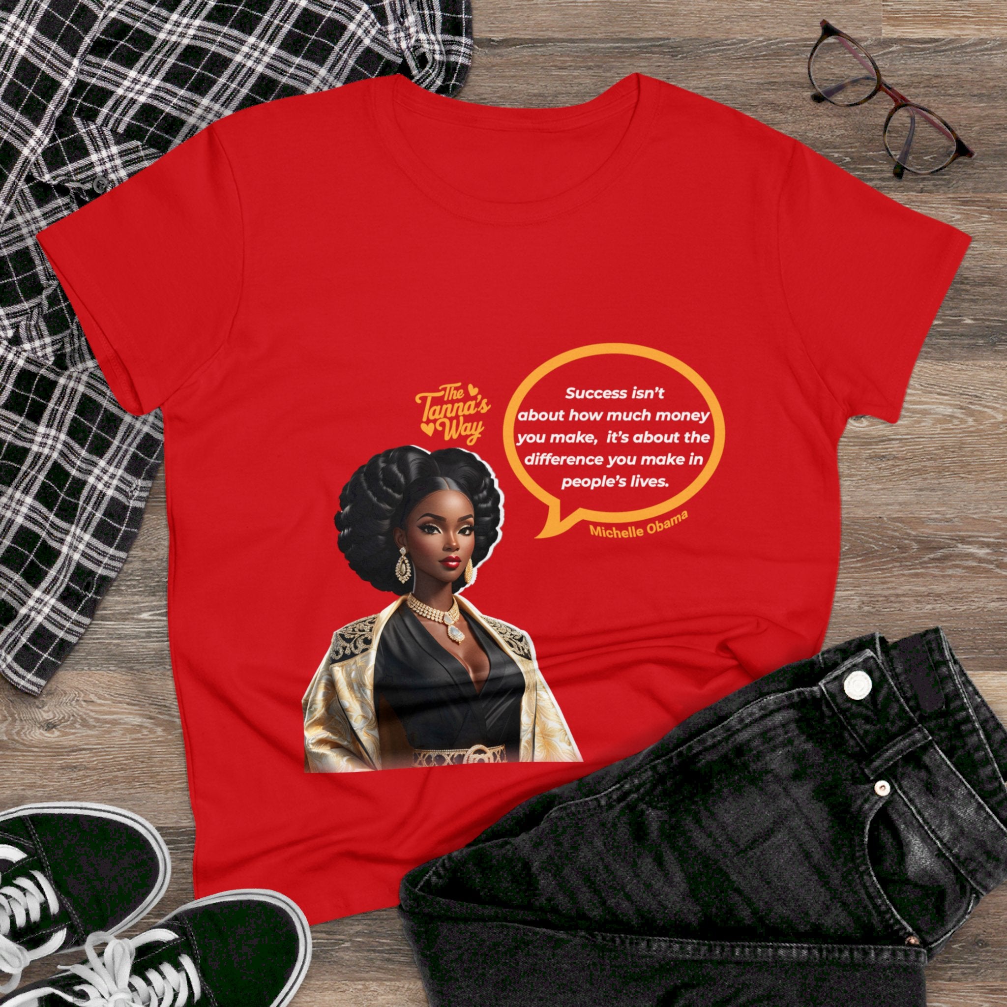 Michelle Obama | Women's Midweight Cotton Tee